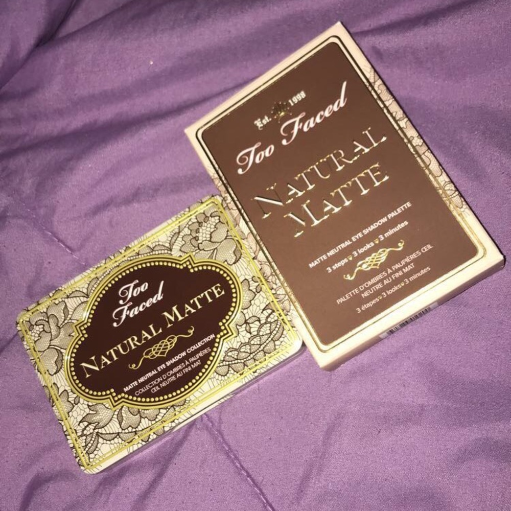 💖Too Faced Natural Matte Eye Shadow Palette